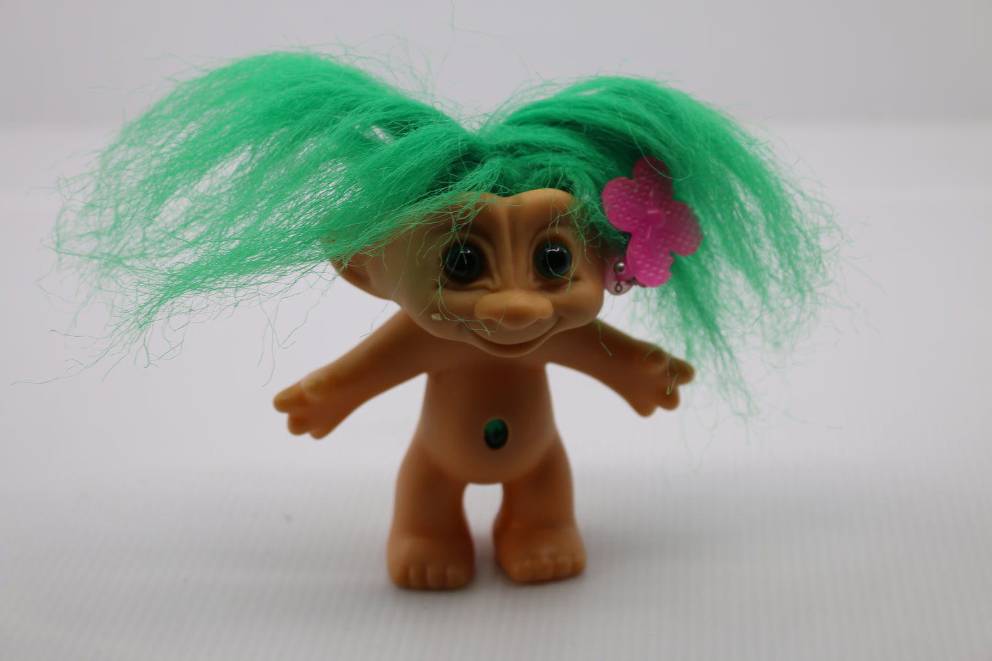 Troll Retro PVC Doll With Magical Long Hair, Ideal for Collecting Holiday Gifts