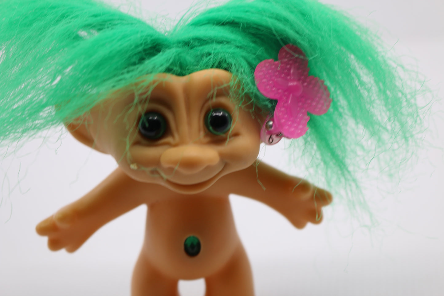 Troll Retro PVC Doll With Magical Long Hair, Ideal for Collecting Holiday Gifts