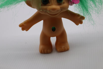 Troll Retro PVC Doll With Magical Long Hair, Ideal for Collecting Holiday Gifts