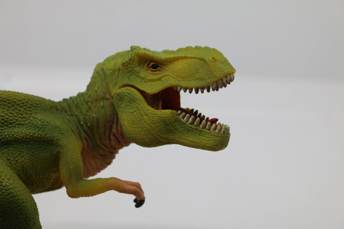 Schleich 14528 Tyrannosaurus Rex T REX Dinosaur T-REX Light Green Retired Jaw