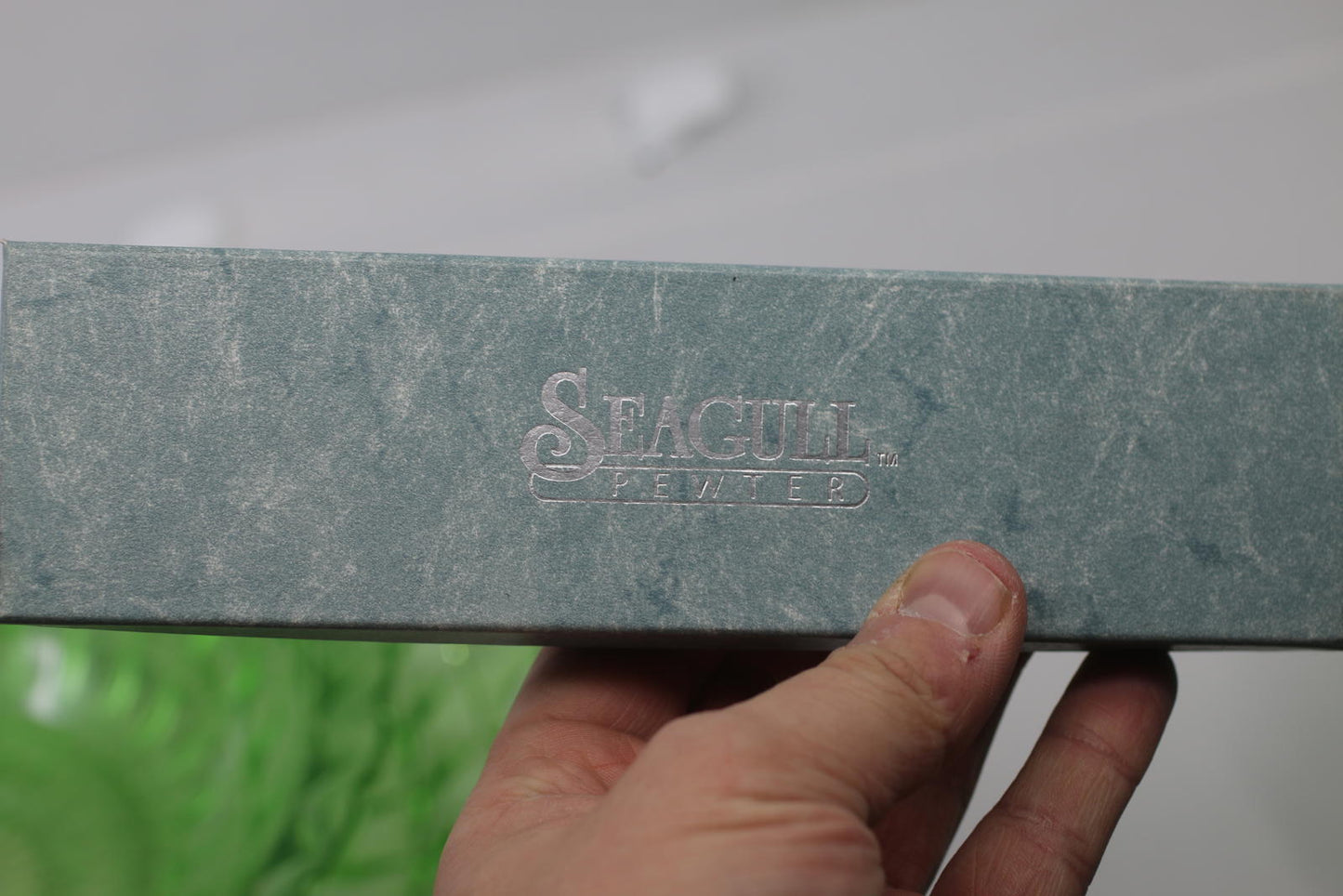 Seagull Pewter 1991 Nautical Bookmark – Sailboat & Ship Wheel – Made in Canada