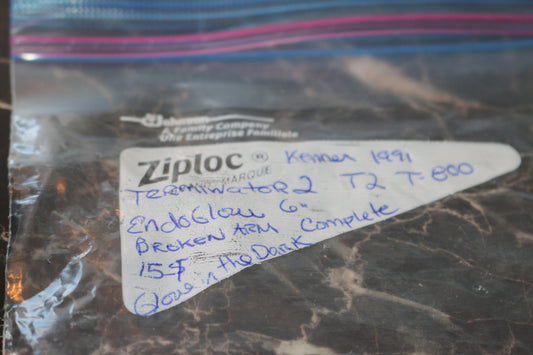 Terminator 2 Endoglow Action Figurine with Flame-Thrower Blaster Kenner