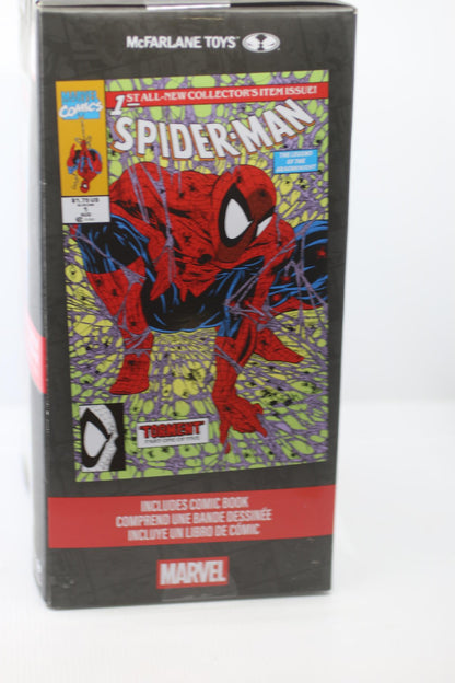 McFarlane Toys Spider-Man Black Suit Gold Label – Autograph EB Games Exclusive