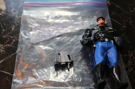 Vintage 1991 Blaster T-1000 Police Officer Terminator 2 Kenner Action Figure