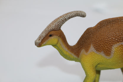 Schleich Parasaurolophus 73527 HTF Dinosaur Brown Figure Prehistoric Figure 2011