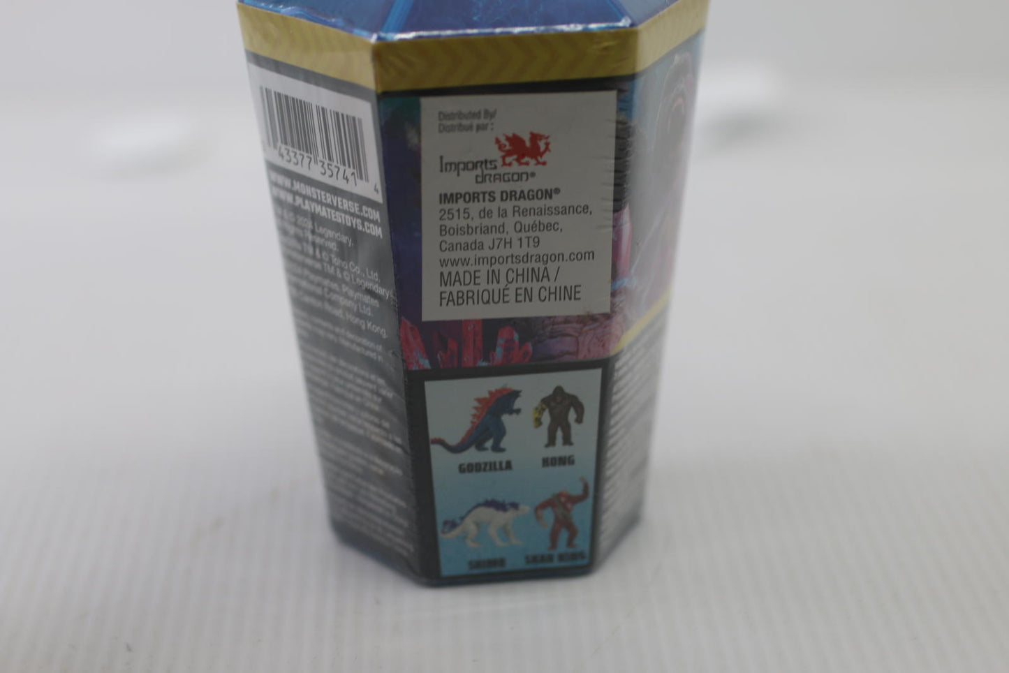 Blue Godzilla X Kong The New Empire Mini Surprise Monster Hollow Earth Crystal