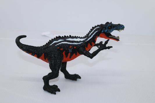 Chap Mei Toys R Us Suchomimus Dinosaur Action Figure Orange & Black 7” Tall