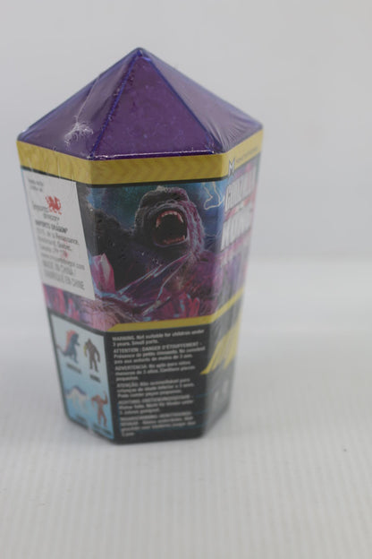 Purple Godzilla X Kong The New Empire Mini Surprise Monster Hollow Earth Crystal