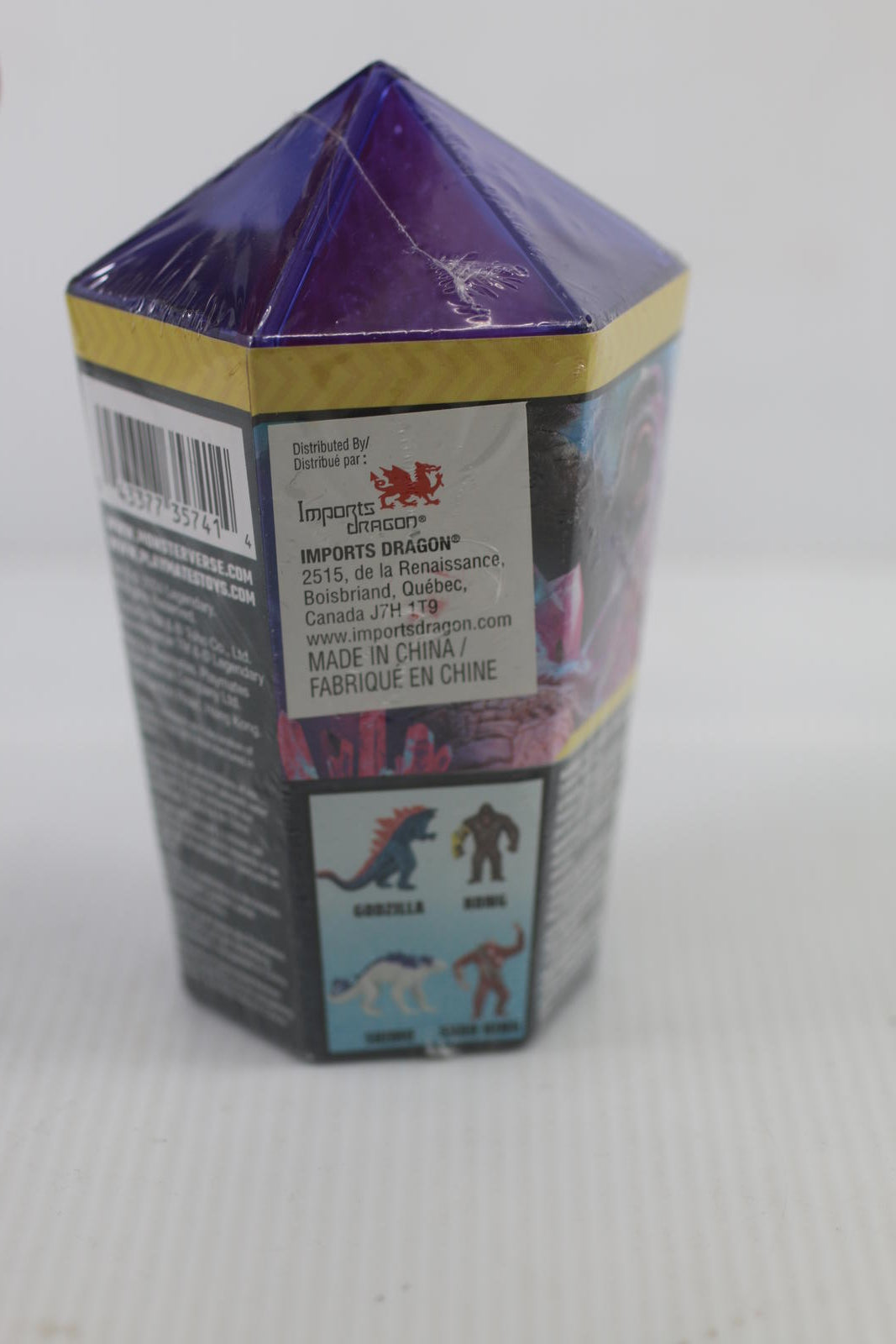 Purple Godzilla X Kong The New Empire Mini Surprise Monster Hollow Earth Crystal
