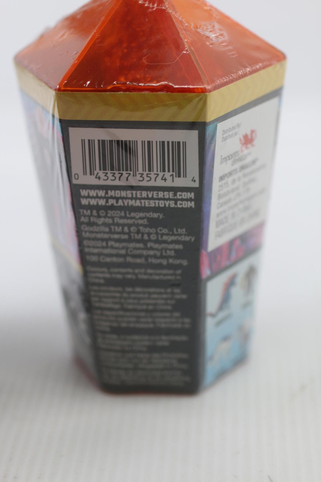 Orange Godzilla X Kong The New Empire Mini Surprise Monster Hollow Earth Crystal