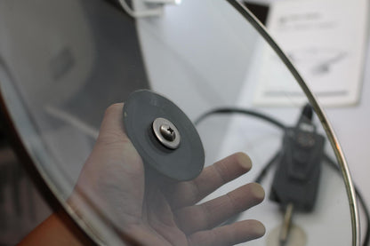 Black&Decker Wok Multi-Cuisine WK1000-04 Electric Wok 1500W Glass Lid W/ Manual