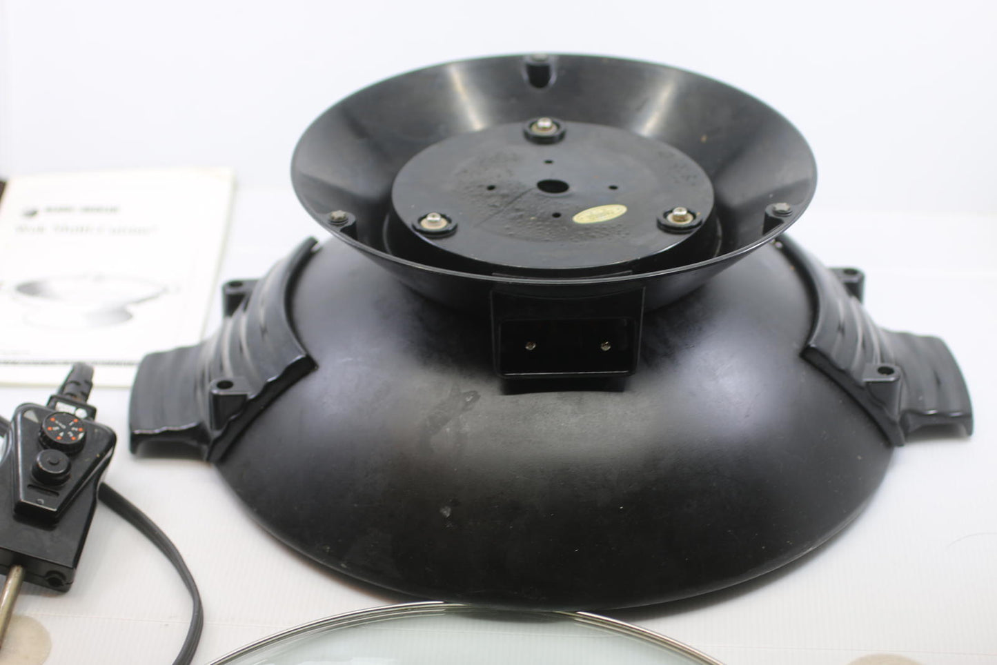 Black&Decker Wok Multi-Cuisine WK1000-04 Electric Wok 1500W Glass Lid W/ Manual