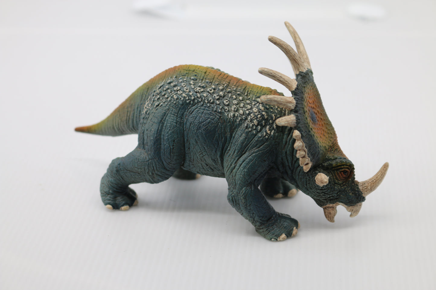 Schleich Styracosaurus Green Detailed Dinosaur Toy Figure 14526 Retired 2012