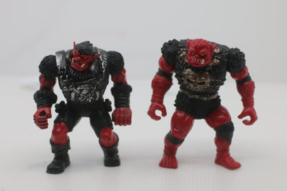 True Legends Chap Mei 4" Ogre Goblin Orc Ork Action Figure Toys R Us Lot Of 2