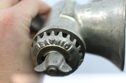 Vintage Harper “Beatrice” Manual Meat Grinder No. 381 England Metal Clamp Style
