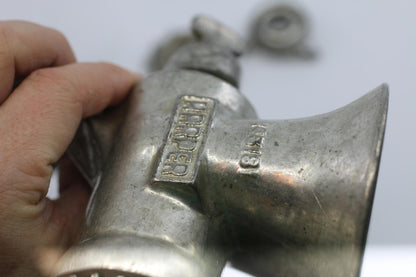 Vintage Harper “Beatrice” Manual Meat Grinder No. 381 England Metal Clamp Style