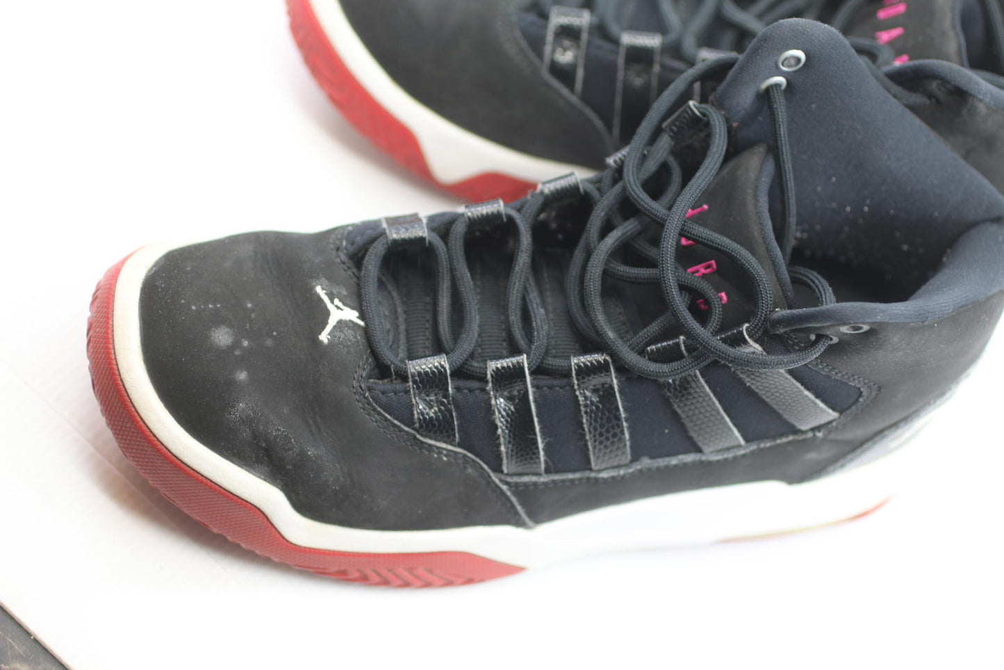 Jordan nike aik max aura basketball shoes Black youth US5.5Y