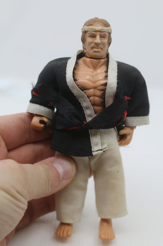 Ninja / Samurai & His Combat Master Chuck Norris 6" K ---O Figure 1986
