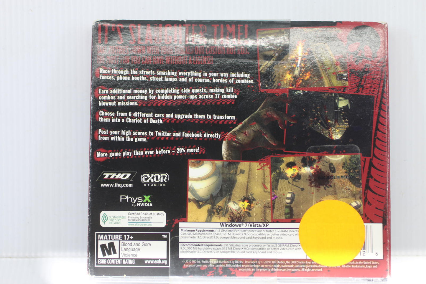 Zombie Driver PC Game Brand New · PC - Sealed video game rare