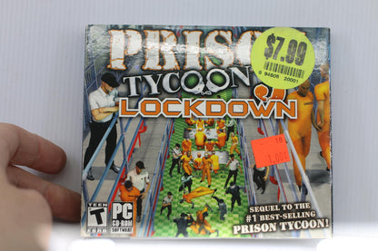 Prison Tycoon PC CD-ROM 2005 Windows Simulation Computer Game Brand new Sealed