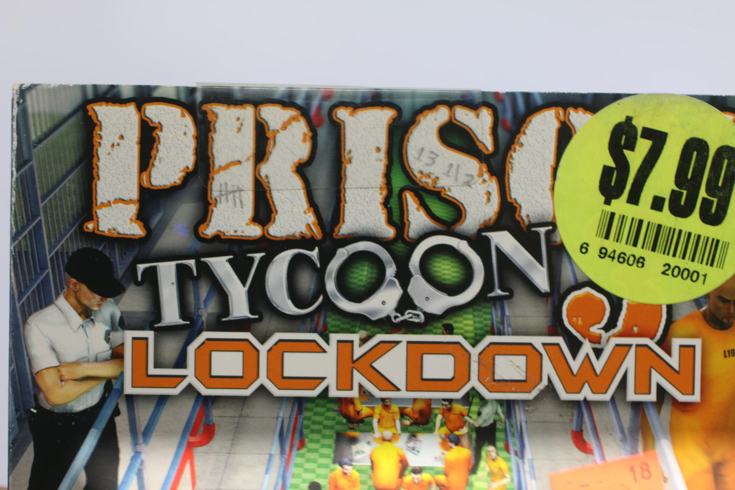 Prison Tycoon PC CD-ROM 2005 Windows Simulation Computer Game Brand new Sealed