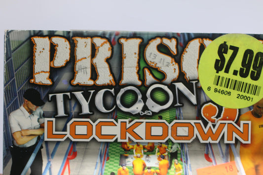 Prison Tycoon PC CD-ROM 2005 Windows Simulation Computer Game Brand new Sealed