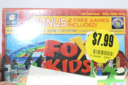 Fox Kids 3D creation Construction PC Game for Windows 95/98/ME brand new sealed