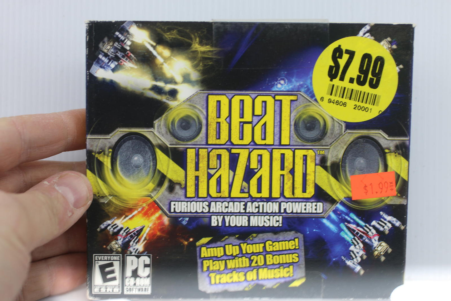 Beat Hazard PC CD-ROM Sealed Jewel Case – Brand new Music Shooter Video game