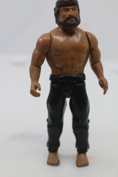 Lanard Toys Dragon Force Chuck Norris Vintage Incomplete Action Figure Lot 1985