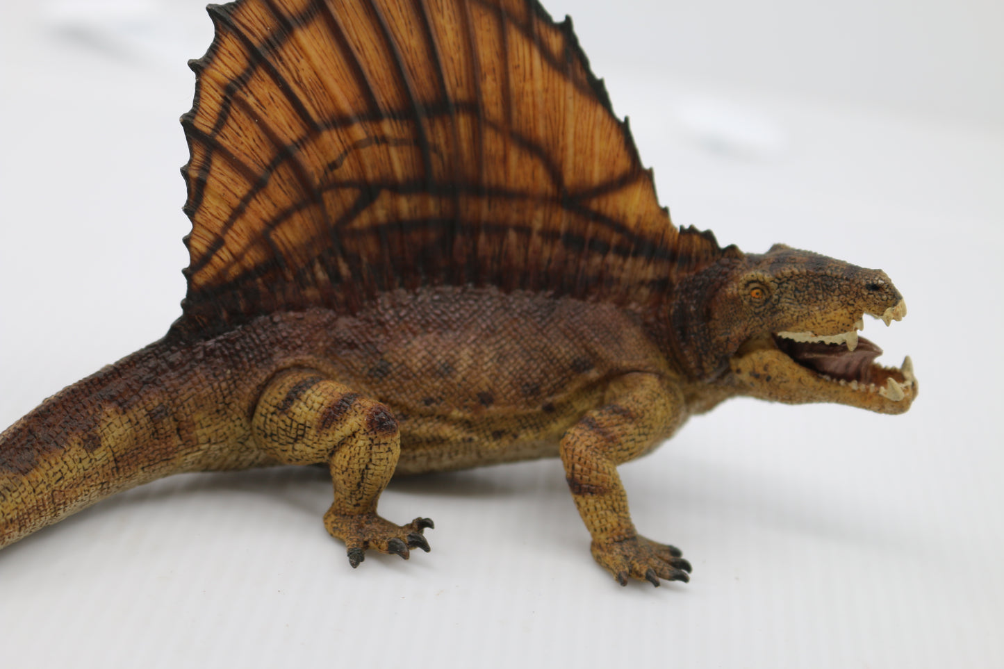 Papo Dimetrodon Dinosaur Model Figure Toy 2013 55033 Retired Rare Moveable Jaw