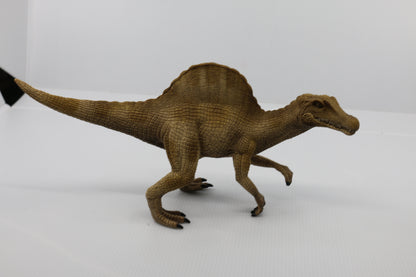 Schleich's gorgeous tan on tan Spinosaurus dinosaur model D-73527