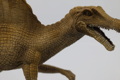 Schleich's gorgeous tan on tan Spinosaurus dinosaur model D-73527