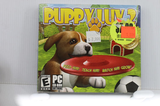 Brand new Puppy Luv 2 PC Jewel case CD-ROM Video Game Sealed