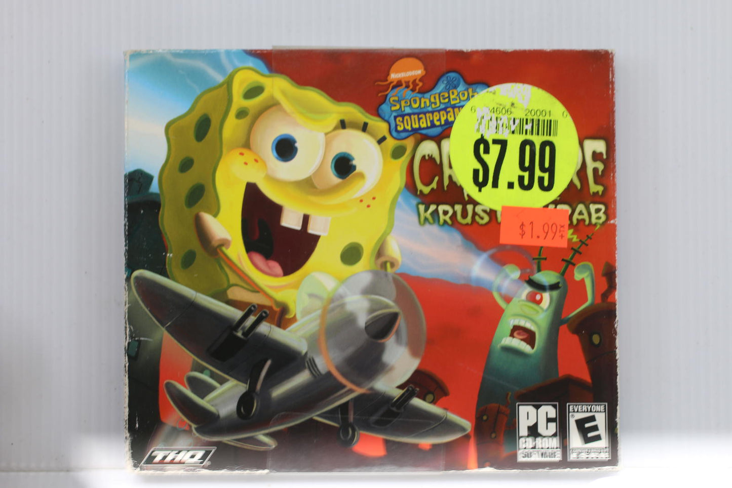 SpongeBob SquarePants: Creature from the Krusty Krab PC Cd-Rom Video Game Sealed