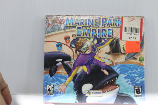 Marine Park Empire PC CD-ROM 2005 Sealed Jewel Case Enlight Zoo Brand new Sealed