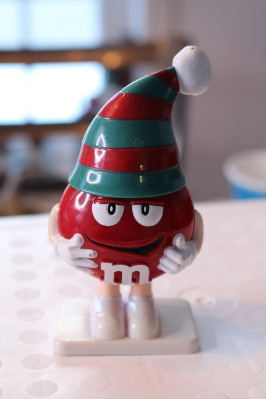 M&M red Christmas Boots Chocolate Candy Santa Hat (Copie)
