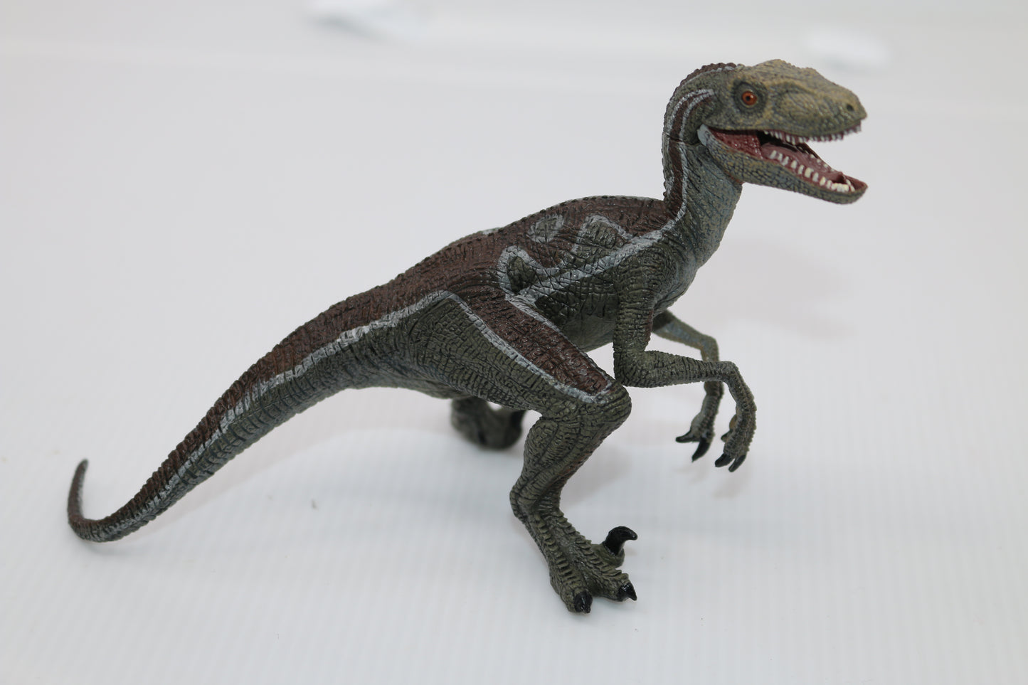 Papo Velociraptor Dinosaur Figure Prehistoric Collectible Jurassic Park Jaw #2