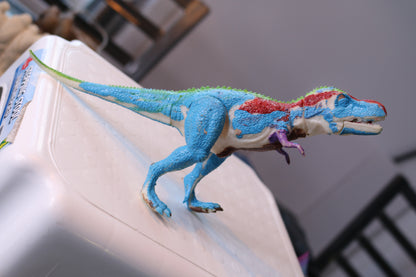 Geoworld tyrannosaurus rex Action figure toy Dinosaur For painting 1:58