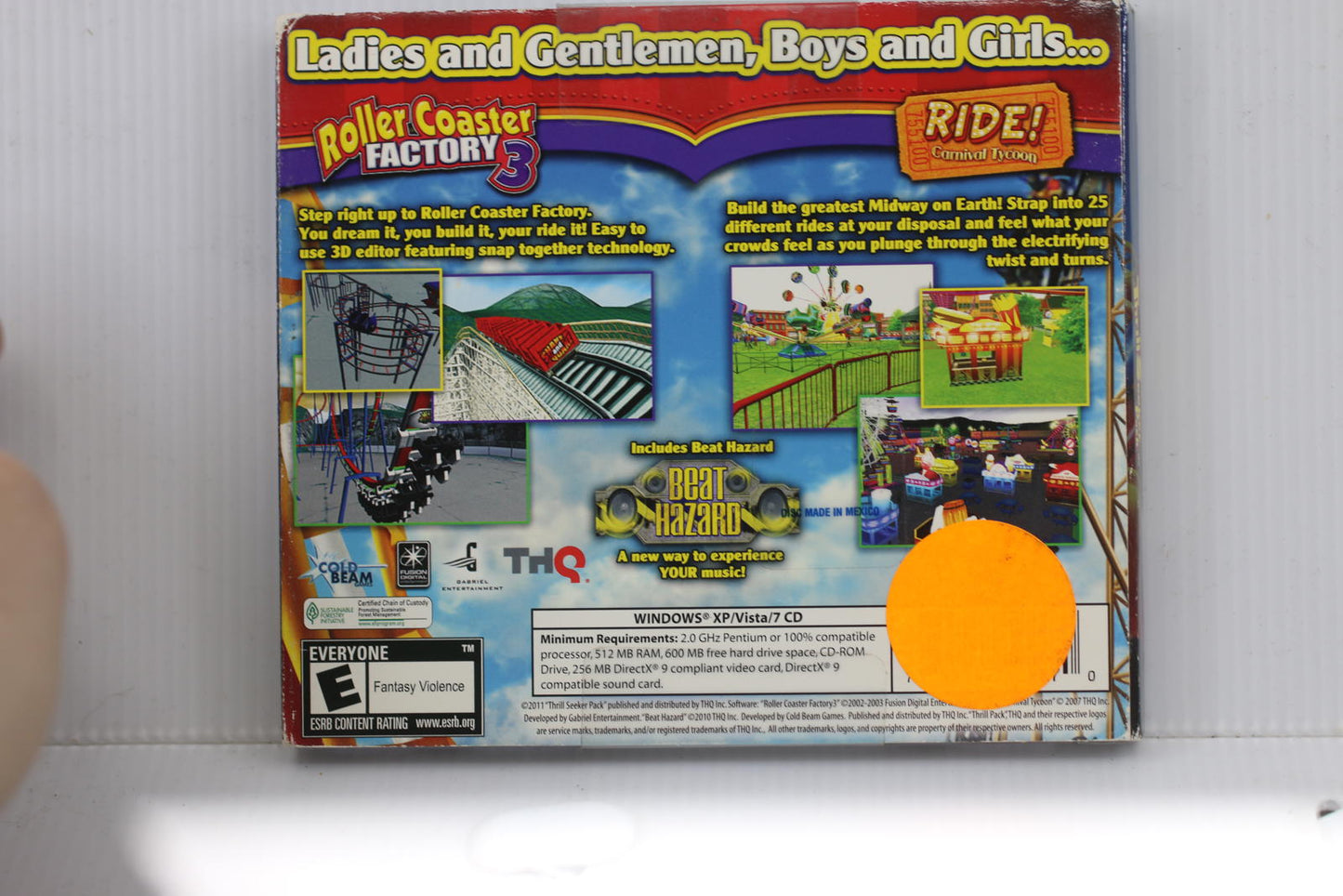 New Thrill Seekers PARK Ride! CARNIVAL TYCOON & Roller Coaster Factory 3 PC Game