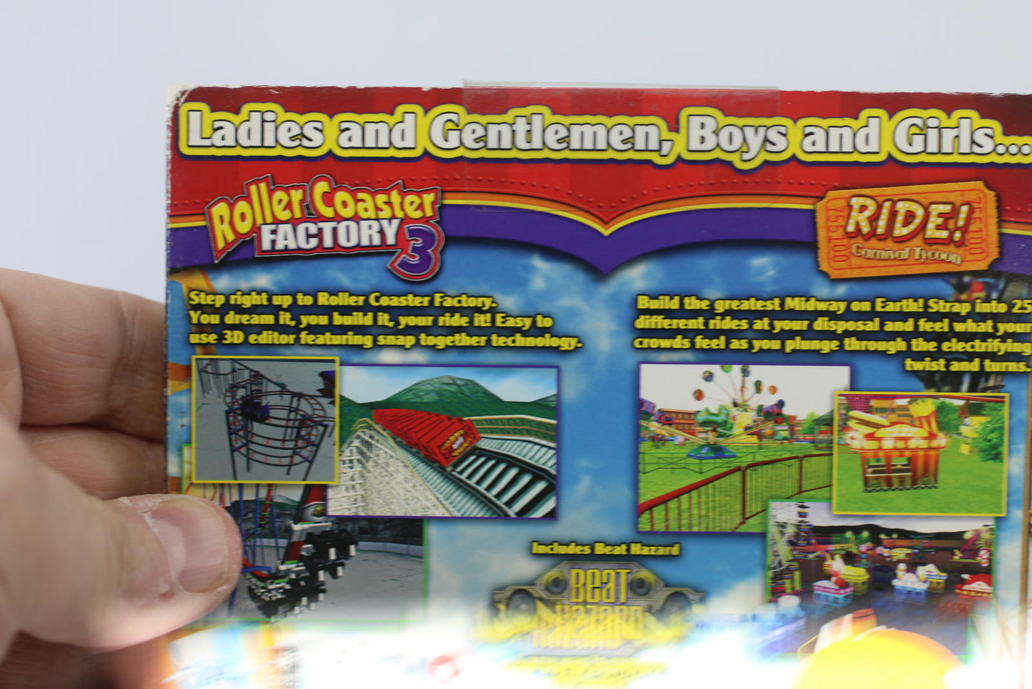 New Thrill Seekers PARK Ride! CARNIVAL TYCOON & Roller Coaster Factory 3 PC Game