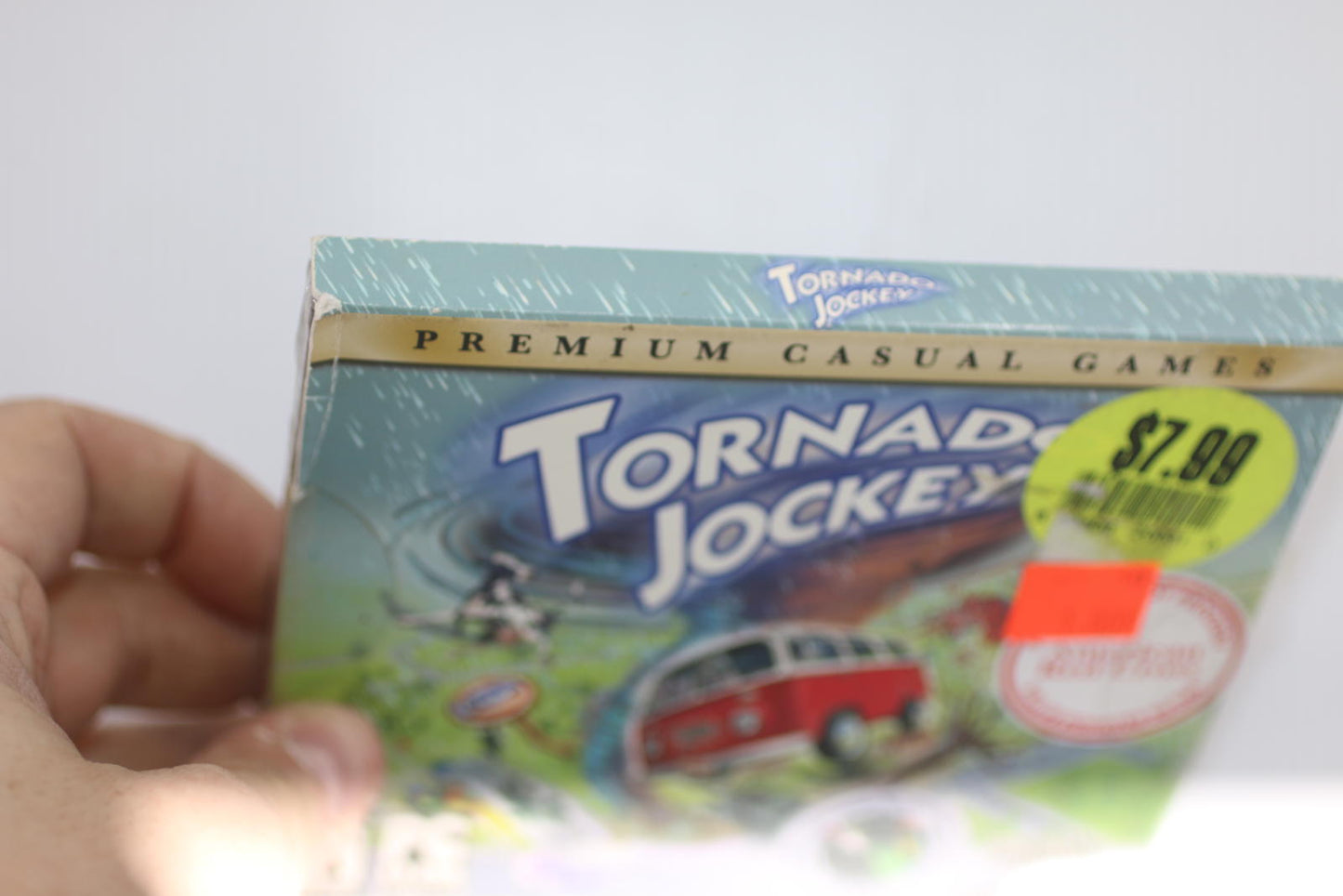 Tornado Jockey PC Game 2006 CD-ROM case Computer Software, Video Game NEW SEALED