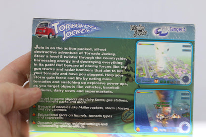 Tornado Jockey PC Game 2006 CD-ROM case Computer Software, Video Game NEW SEALED