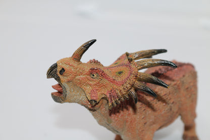 Papo Styracosaurus Dinosaur Toy Model Figure 2010 Pink Version Retired