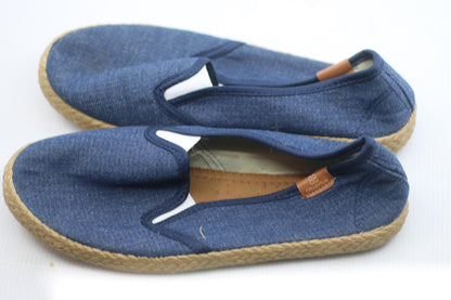 BB Collection Women’s Denim Slip-On Espadrilles Size 6 Flats