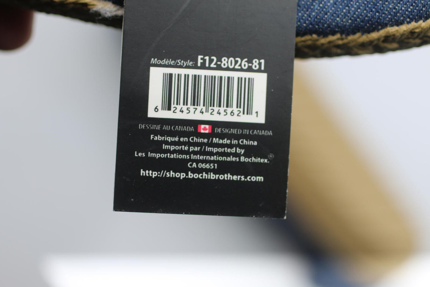 BB Collection Women’s Denim Slip-On Espadrilles Size 6 Flats