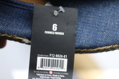 BB Collection Women’s Denim Slip-On Espadrilles Size 6 Flats