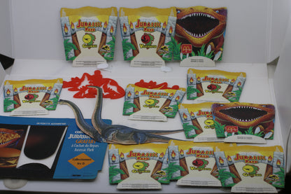 Lot 1993 McDonald's Jurassic Park Fry Box The Hatchery VERY HARD TO FIND