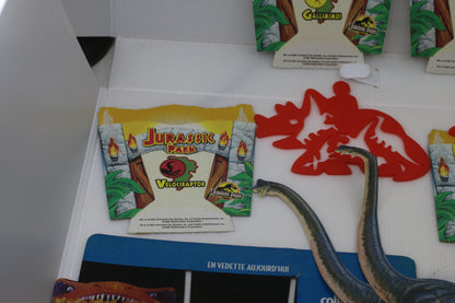 Lot 1993 McDonald's Jurassic Park Fry Box The Hatchery VERY HARD TO FIND