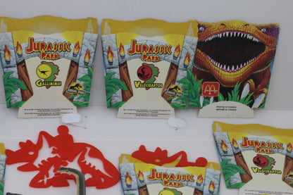 Lot 1993 McDonald's Jurassic Park Fry Box The Hatchery VERY HARD TO FIND