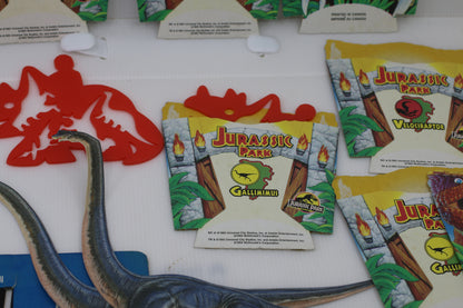 Lot 1993 McDonald's Jurassic Park Fry Box The Hatchery VERY HARD TO FIND